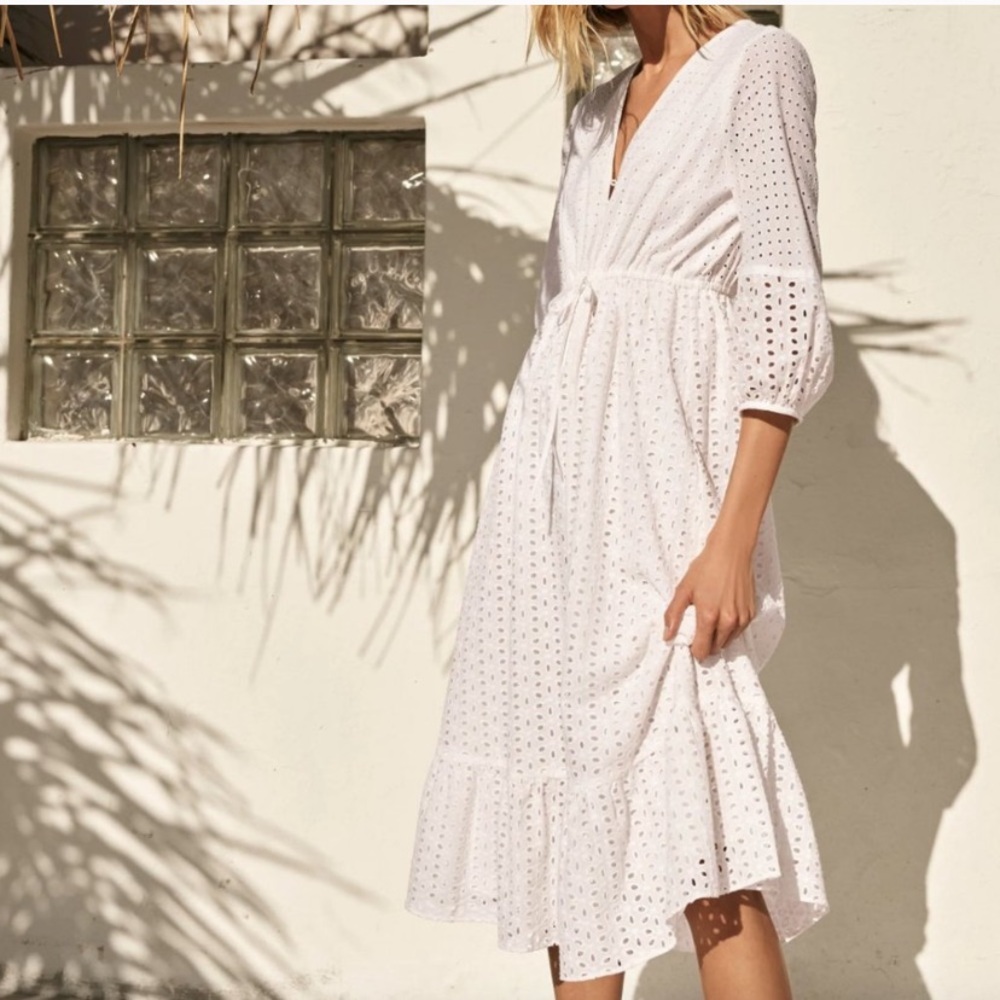 ZARA EYELET DRESS⭐️